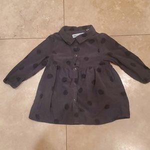 Zara Baby Girl's Corduroy Snap Up Jacket 9-12 months